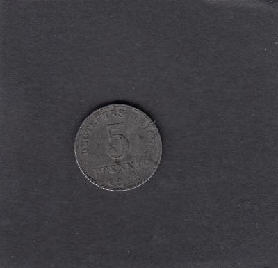 Beschrijving: 5 Pfennig